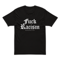 A classic black tee with custom white Blacklcraft artwork on the front.